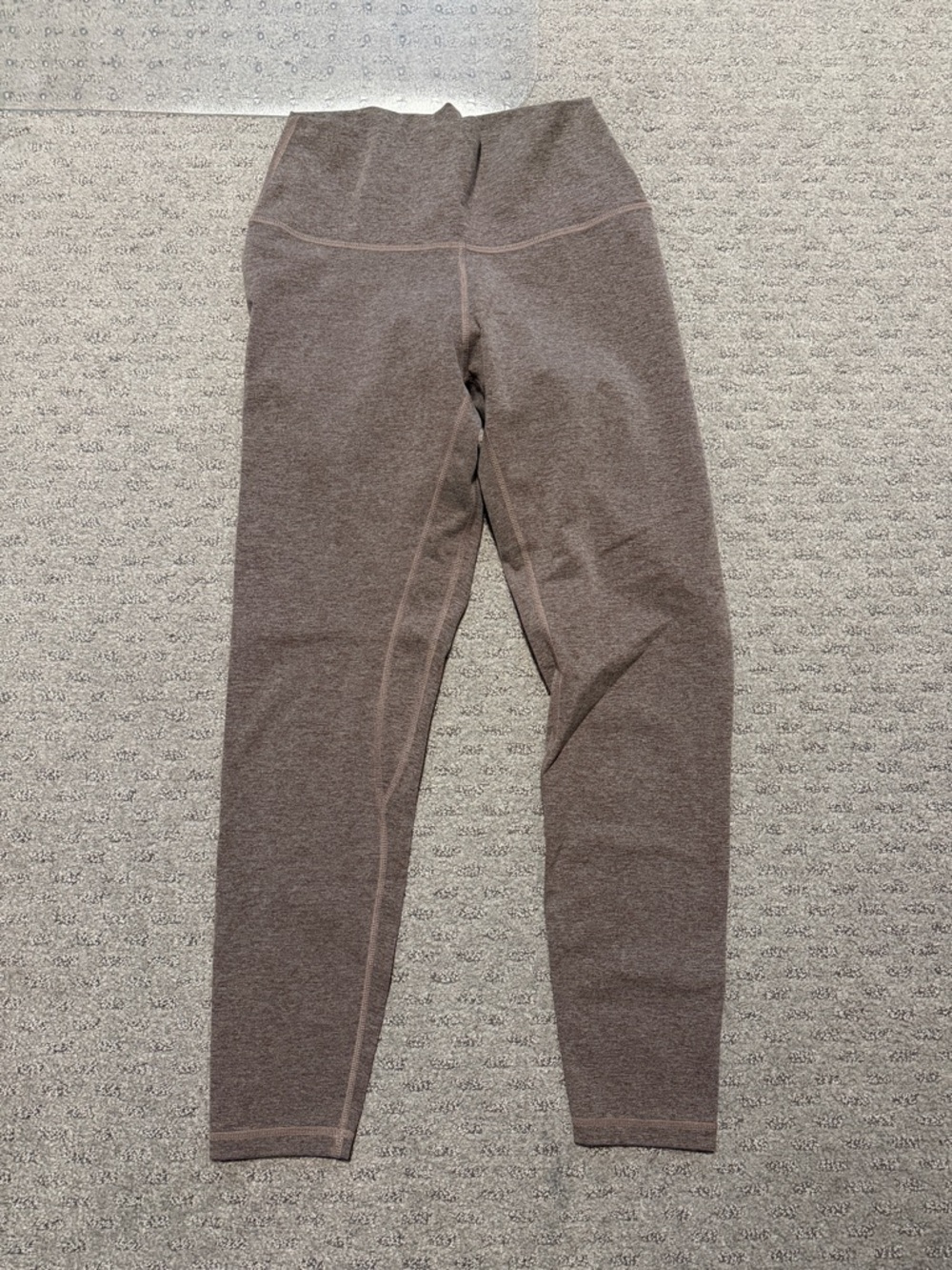 Active Leggings in Heather Brown